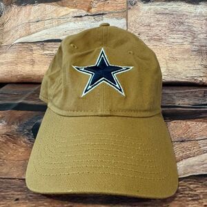Dallas Cowboys New Era 9TWENTY Men's Adjustable Tan NFL Baseball Cap